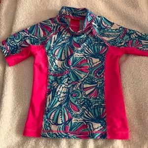 Like new Lilly Pulitzer for Target girls’ rash guard